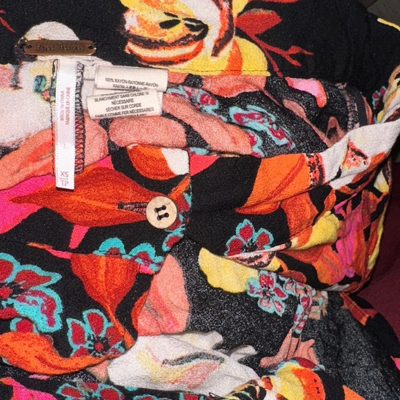 Free People Multicolor Floral A-Line Skirt - Picture 4 of 7